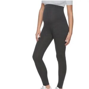 Maternity Full Belly Panel Full Length Leggings S